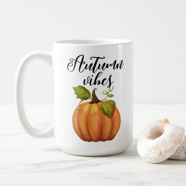 Autumn Vibes Kaffemugg (Med munk)