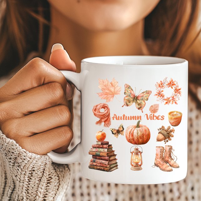 Autumn Vibes Kaffemugg (Skapare uppladdad)