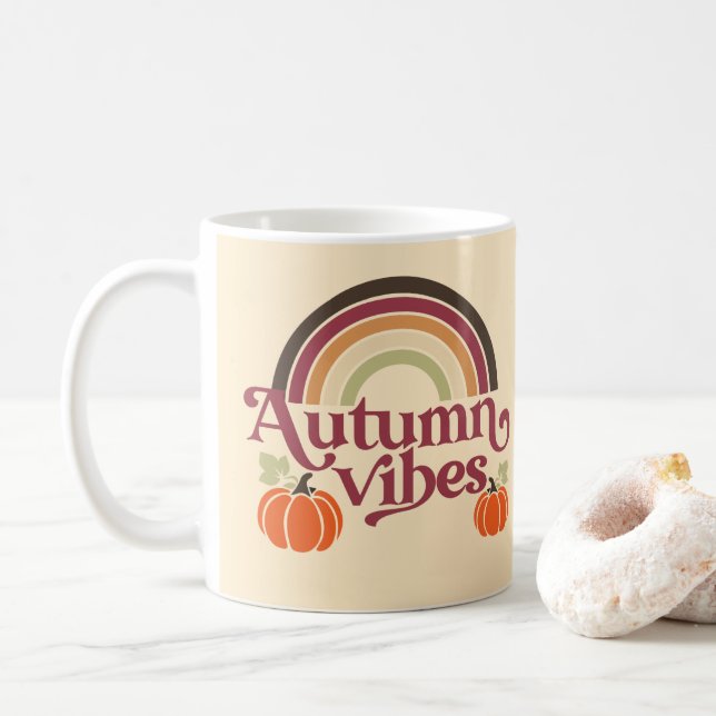 Autumn Vibes Kaffemugg (Med munk)