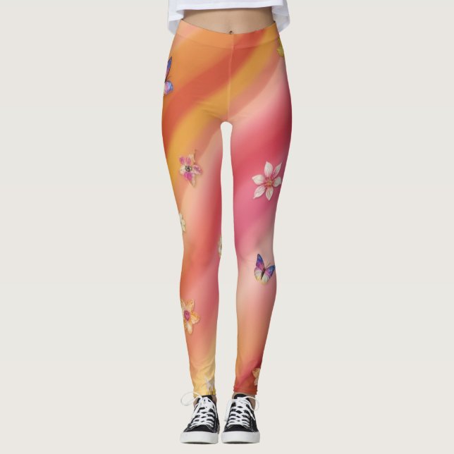 Autumn Vibes Leggings (Framsida)