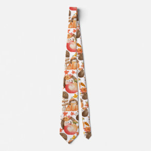 Autumn vibes Mönster Porcupine Slips
