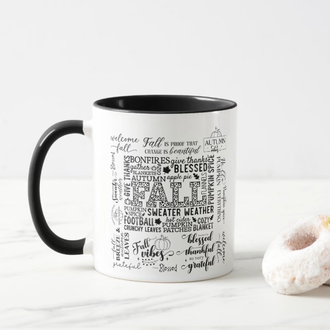 Autumn Vibes Mug Mugg (Med munk)