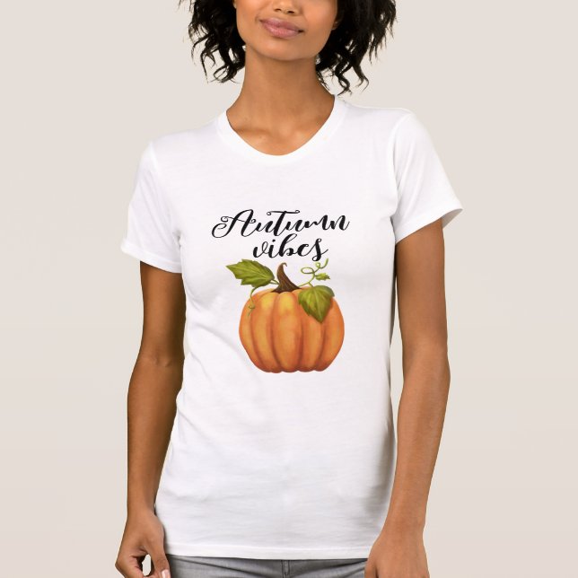 Autumn Vibes T Shirt (Framsida)