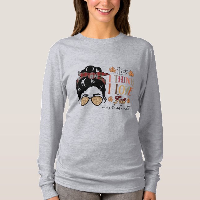 Autumn Vibes T Shirt (Framsida)