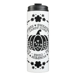 Autumn Vibes Thermal Tumbler