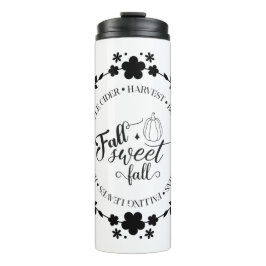 Autumn Vibes Thermal Tumbler