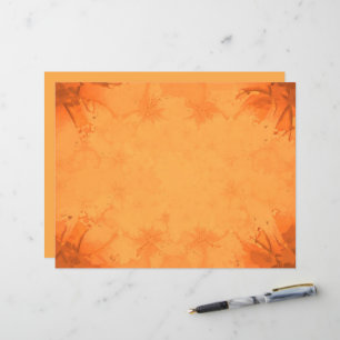 Autumn Victorian Brown Orange Mönster