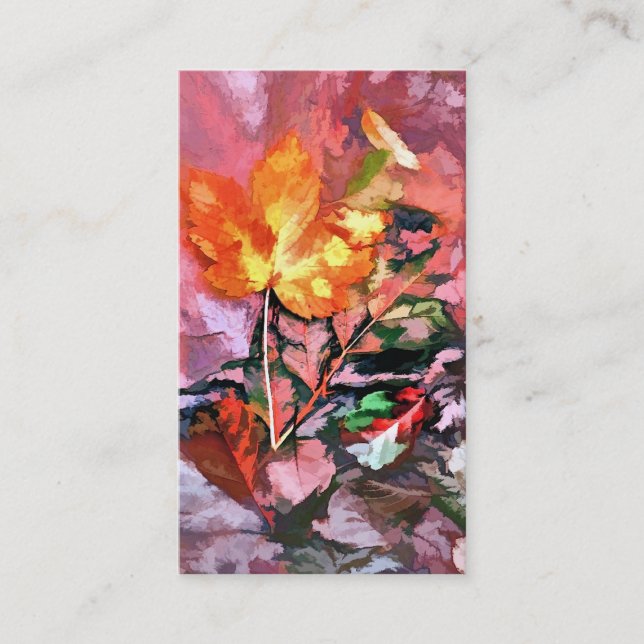 AUTUMN VISITKORT (Framsida)