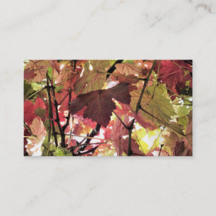 AUTUMN VISITKORT