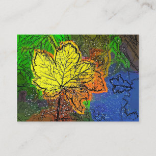 AUTUMN VISITKORT