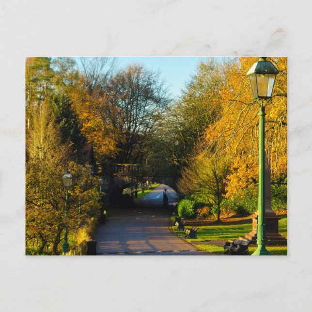 Autumn  vykort (Framsida)