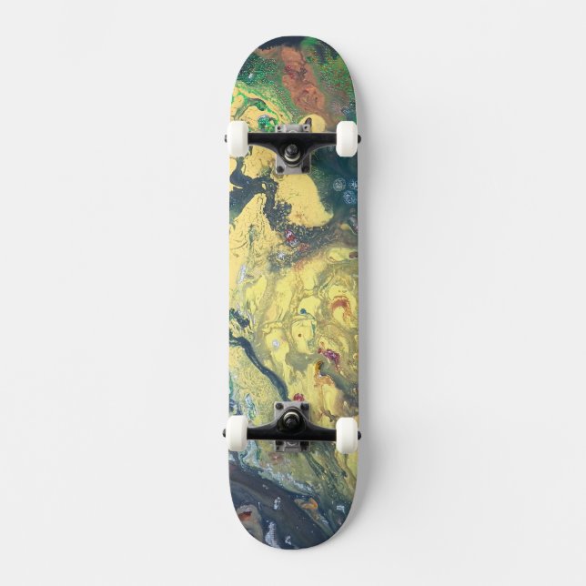 Autumn Waltz Mini Skateboard Bräda 18,5 Cm (Framsida)