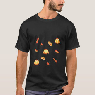 Autumn warm sweater and leaves cozy fall leaves Ov T Shirt