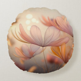 "Autumn Whisper: A Macro Symphony of Petals" Rund Kudde