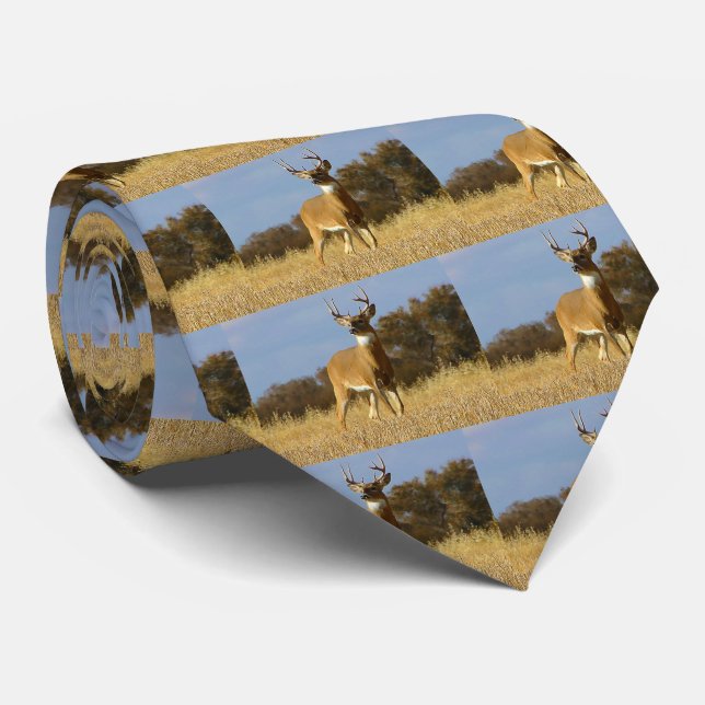 Autumn Whitetail Buck Manar Tie Slips (Rullad)