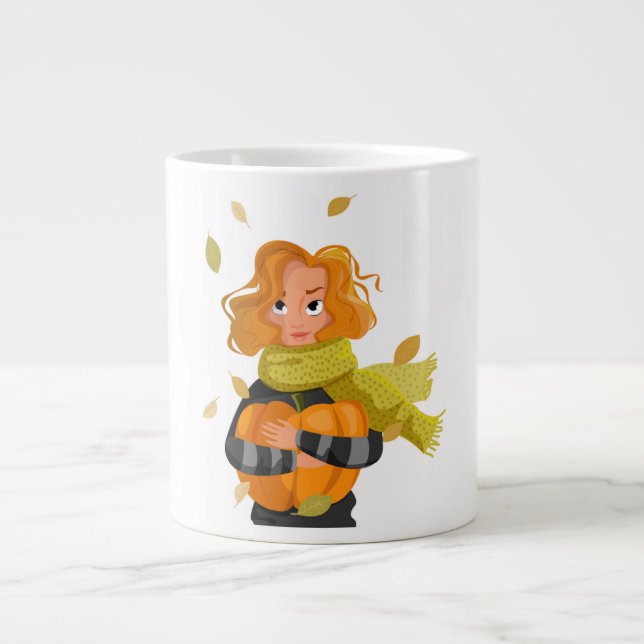 AUTUMN WOMAN JUMBO MUGG (Framsidan)