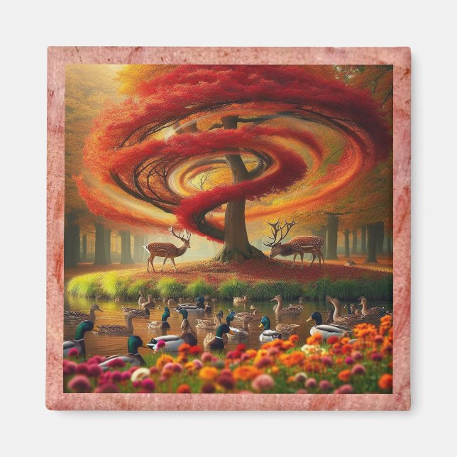 Autumn Wonders Magnet (Framsidan)