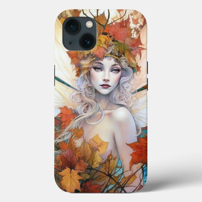 Autumn Woodland Fairy Fantasy Art (Baksida)