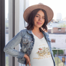 Autumn Woodland Pumpkin | Mammor som skall T Shirt