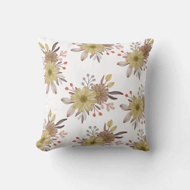 Autumnal Bouquet Pillow Kudde (Framsida)