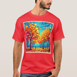 Autumnal Dreamscape Walk T Shirt
