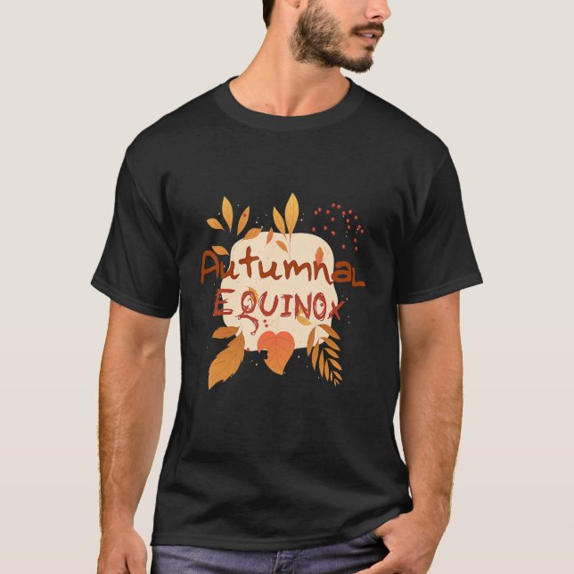 Autumnal Equinox Essential för och familj T Shirt (Framsida)