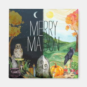 Autumnal Equinox Mabon Wiccan Magnet