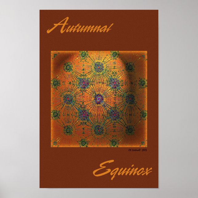 Autumnal Equinox Poster (Framsidan)