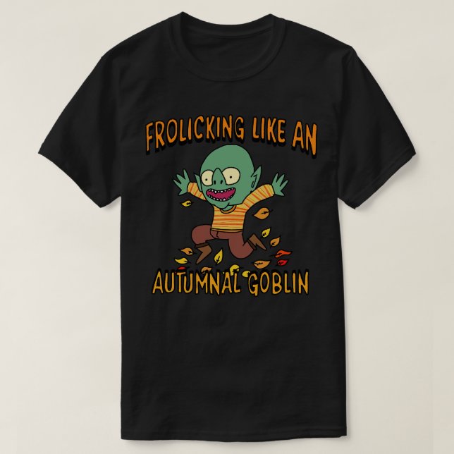 Autumnal Goblin T Shirt (Design framsida)