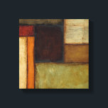 Autumnal Impressionist av Jennifer Goldberger Canvastryck<br><div class="desc">Autumnal färg genomsyrar den här målningen av Jennifer Goldberger. Orangen Röd, brun, brun och mörk fyller i de geometriska paneler som utgör bakgrunden till biet. Köp en kopia idag!</div>