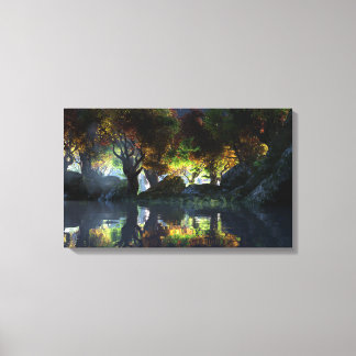 Autumnal (natt) canvastryck