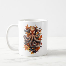 Autumnal Octopus Mugg