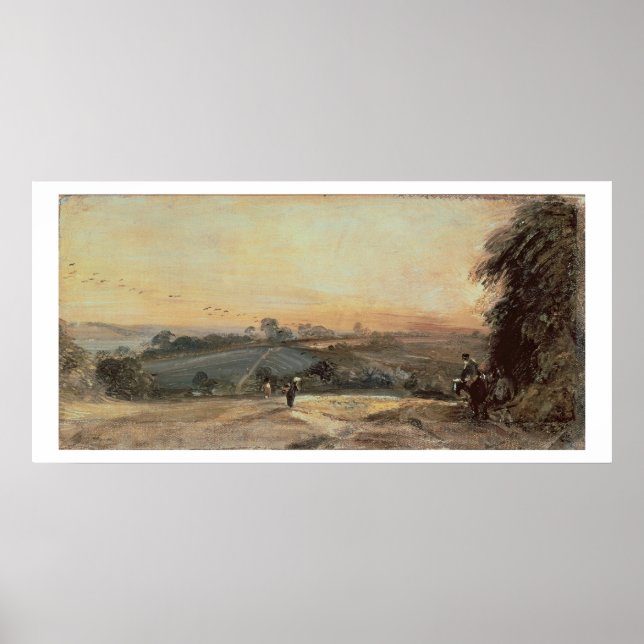 Autumnal Sunset Poster (Framsidan)