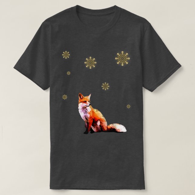 AutumnWinter Classy Glowing Star och Cute for Desi T Shirt (Design framsida)