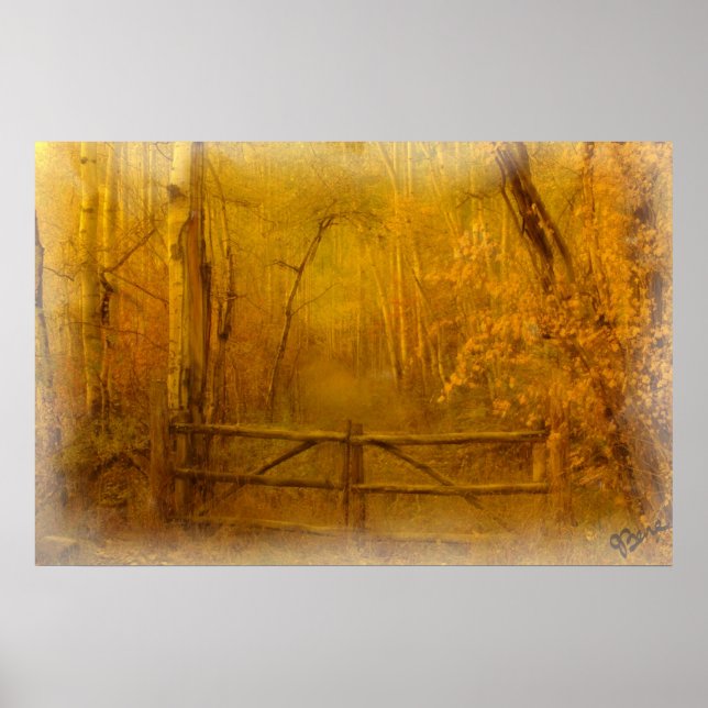 AUTUMS GRIND PRINT POSTER (Framsidan)