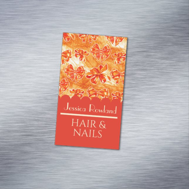 AUTUNM BOWS FALL, AFFÄRSKORT MAGNETISKA VISITKORT (In Situ)