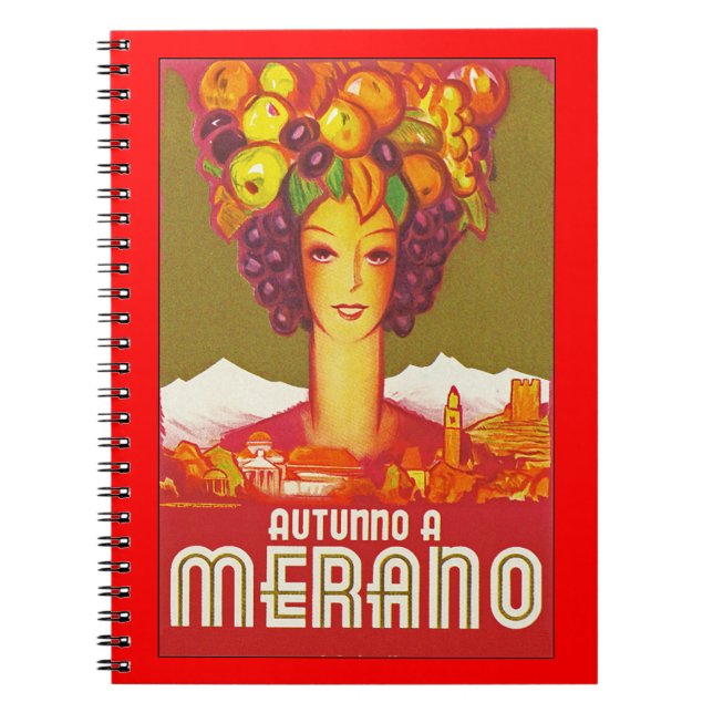 Autunno a Merano Anteckningsbok (Framsidan)