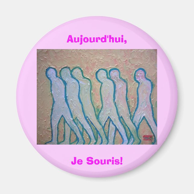 Auveld'hui, Je Souris! Magnet (Framsidan)