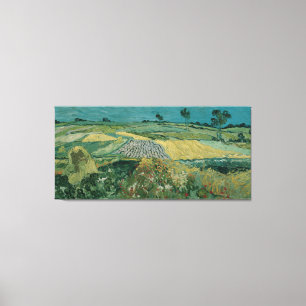 Auvers slätten - Vincent van Gogh Canvastryck