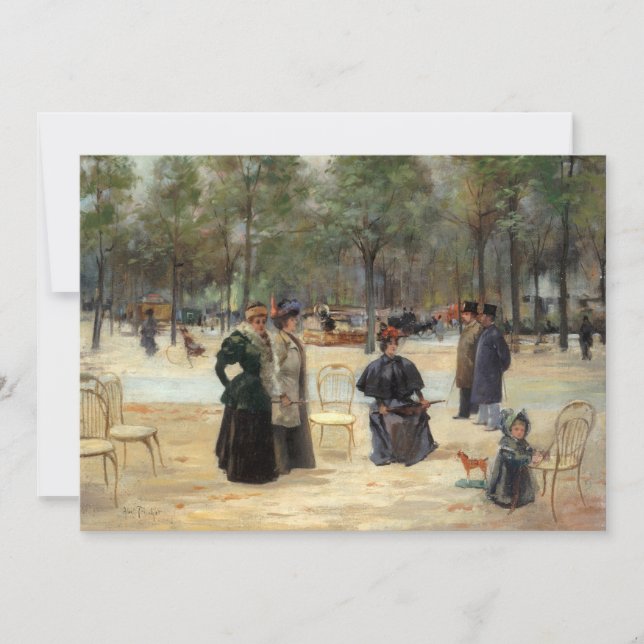 Aux Champs-Élysées | Louis Abel-Truchet (Framsida)