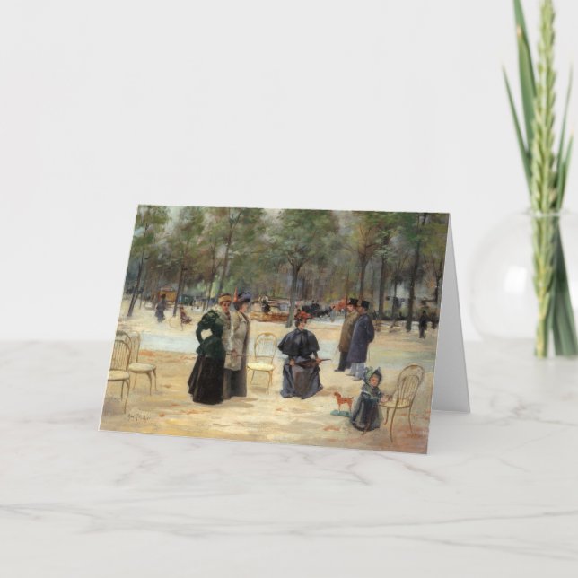 Aux Champs-Élysées | Louis Abel-Truchet Kort (Framsida)