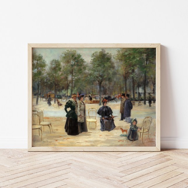 Aux Champs-Élysées | Louis Abel-Truchet Poster (Skapare uppladdad)