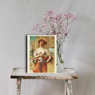 Aux Ro av Emile Vernon Vykort