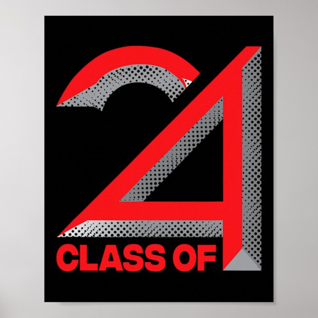 av 2024 års högre högskolehögskola i Shirt Student Poster (Framsidan)