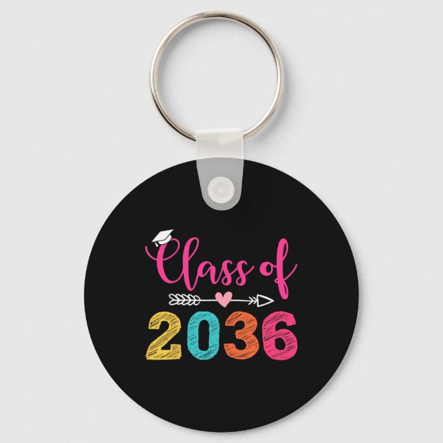 av 2036 års tillväxt med mig Studenten Nyckelring (Framsida)