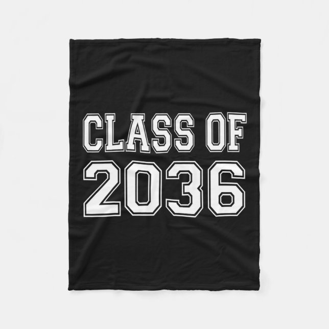 av 2036 års tillväxt med mitt skepp fleecefilt (Framsidan)