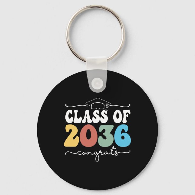 av 2036 Kindergarten, första dagen Studenten, med Nyckelring (Framsida)