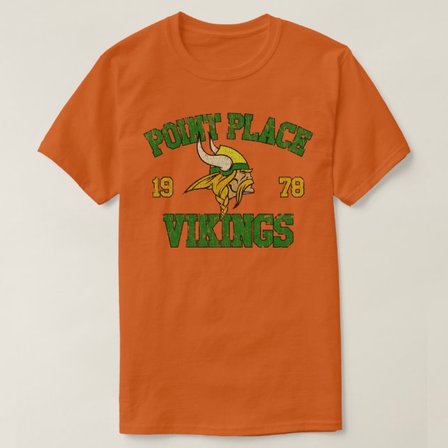 Av 70-talet visades Ställe Vikings 1978 T Shirt (Design framsida)