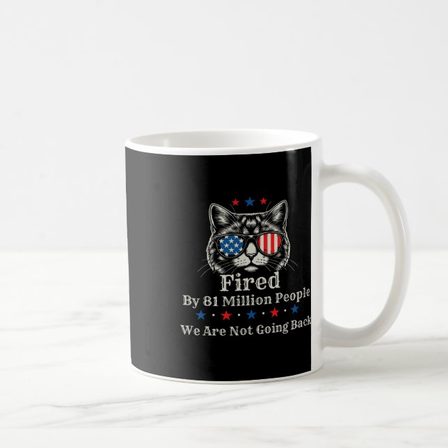 Av 81 miljoner människor 2024 för president USA Kaffemugg (Höger)