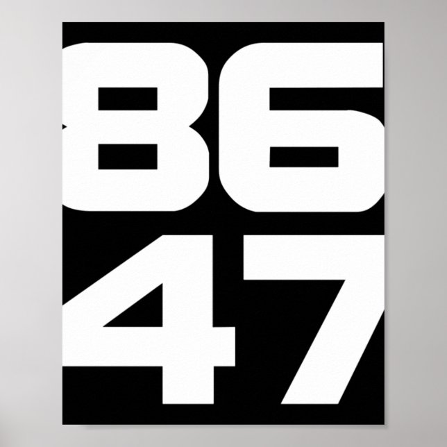 av 86 47 antitrumprestprojekt 2025 poster (Framsidan)